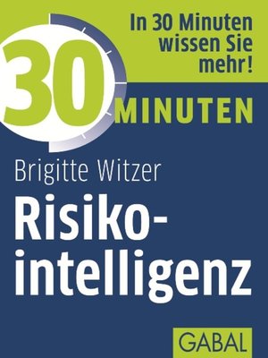cover image of 30 Minuten Risikointelligenz